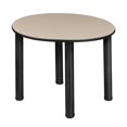 thumbnail image 1 of Regency TB3018RNDBEBPBK Table Ronde Mince 30 Po. Kee, Beige & Noir, 1 of 1