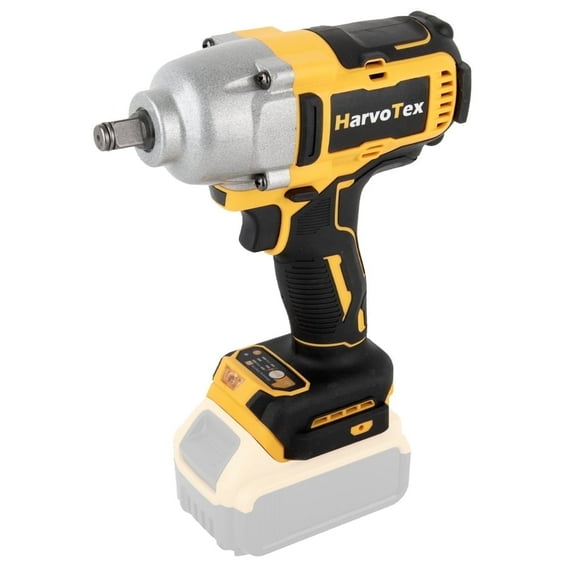 Cordless Impact Wrench Compatible with DeWalt 20V MAX Battery (No Battery) 1/2" Brushless High Torque Impact Gun,1106.34ft-lbs (1500N.m), 3-Speed Mode