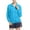 #1_Sky Blue, variant on Waterproof Rain Jacket Lightweight Hooded Windbreaker with Pockets - Women's UPF 50+ UV Protection Cycling Hiking Jacket Coat