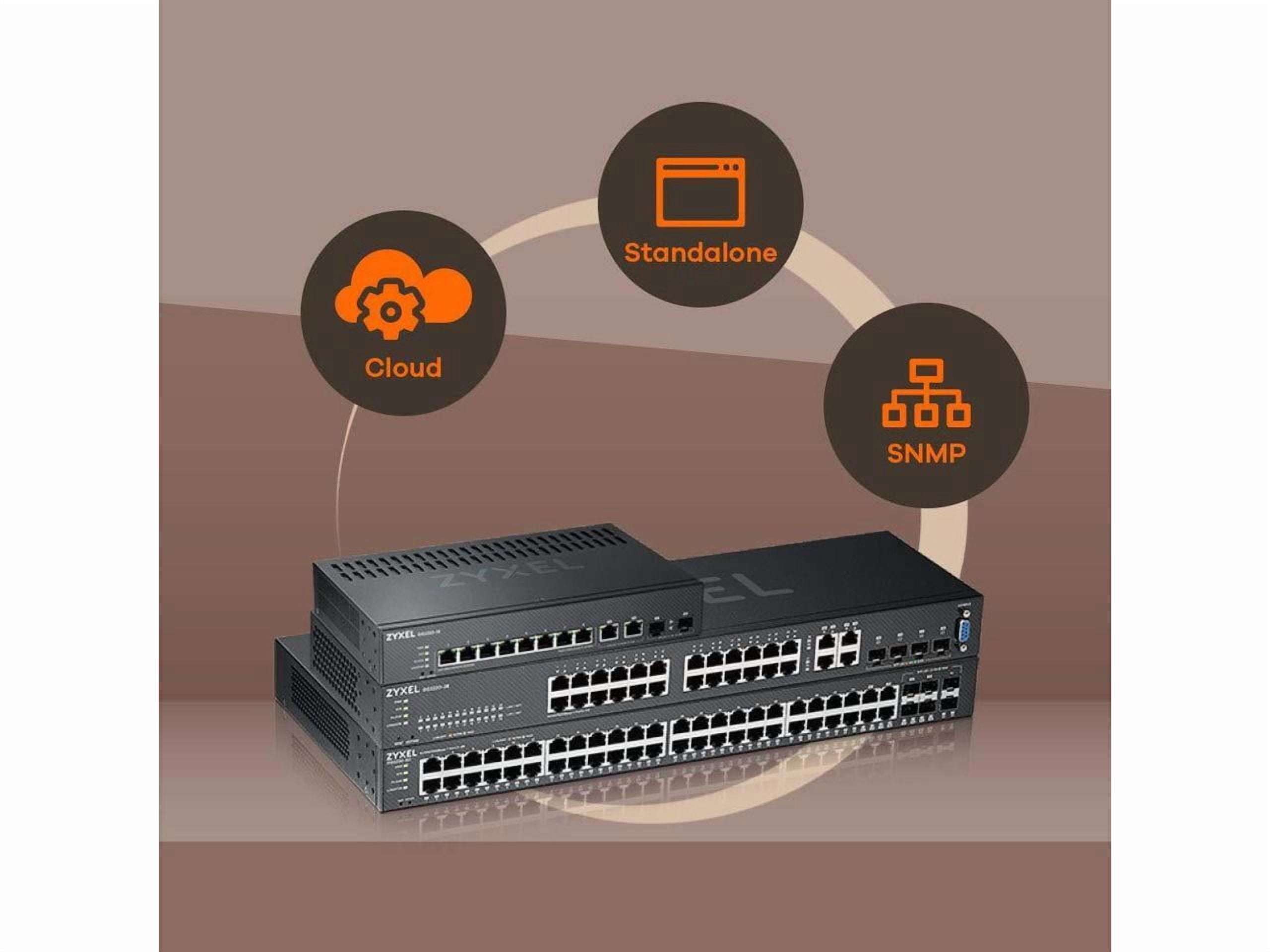 ZyXEL GS2220-10HP 8-Port Gigabit Ethernet Layer 2 Managed PoE+ Switch