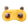 thumbnail image 1 of Antifaz para dormir divertido, bloquea la luz, lindo antifaz para dormir, cubre ojos para dormir Amarillo, 1 of 9