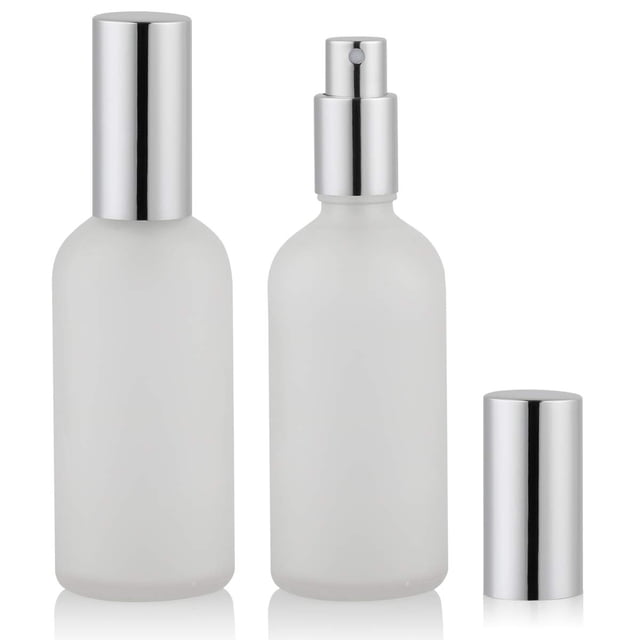 Botella de aerosol Hydior vacía de vidrio esmerilado de 100 ml (paquete de 2)