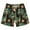 Black, variant on Fancifize Boys Tropical Casual Shorts, Stretchy Waist Casual Summer Pants for Beach Party & Daily Wear (Ages 7-14)