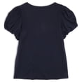 thumbnail image 5 of Time and Tru Women's Bubble Sleeve Top, 5 of 7