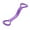 Purple B, variant on sunsanly Figure 8 Fitness Resistance Band with Anti-slip Handle Portable Men Women Arm Shoulder Stretch Strength Training Exercise Elastic Strap Tension Rope