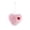 A/Pink, variant on Valentines Day Decorations 1PCS Fuzzy Heart Plush Ornament, Red Pink White Heart Ornaments for Valentine's Day Decor, Anniversary, Party, Home, Wall & Tree