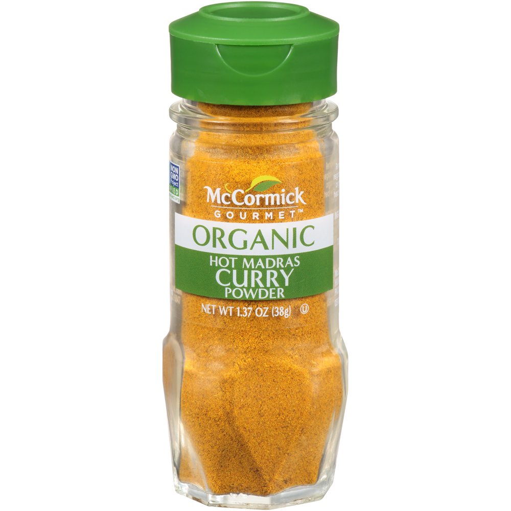 McCormick Gourmet Organic Hot Madras Curry Powder, 1.37 oz Walmart