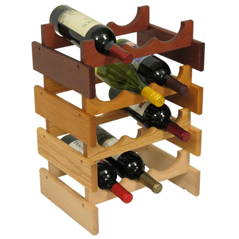 21 bottle best sale wine rack