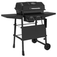 thumbnail image 4 of Expert Grill 3-Burner Propane Gas Grill with Side Shelves and Wheels, Black, 4 of 23
