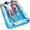 Ocean Aqua, variant on Inflatable Tanning Pool Lounger Float - 4 in 1 Sun Tan Tub Sunbathing Pool Lounge Raft Floatie Toys Water Filled Tanning Bed Mat Pad for Adult Blow Up Pool