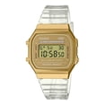thumbnail image 1 of Reloj CASIO A168XESG-9AVT Vintage-Dorado 37 mm Resistencia al agua Cuadrada Resina, 1 of 4