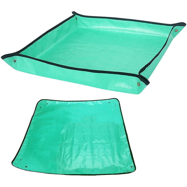 2 Pcs Gardening Mat, Waterproof Plant Mat Gardening Plant Mat for Potting Indoor