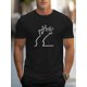 thumbnail image 1 of Camiseta con estampado divertido: suave, transpirable y cómoda para todas las estaciones. Corte regular, ligeramente elástica y tejido de punto. Camisetas informales., 1 of 7
