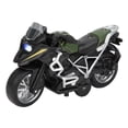 thumbnail image 3 of Motorcycle Model Alloy Motorcycle Toy Motorbike Model 1:14 Alloy Pull Back Motorcycle Simulation Model Children Light Music Motorbike ToyGreen, 3 of 8