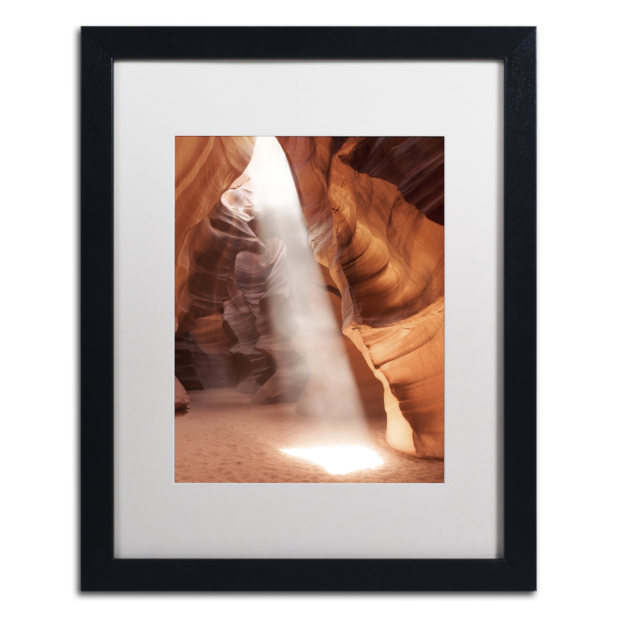 Moises Levy 'Illumination I' Matted Framed Art