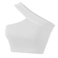 thumbnail image 4 of HUPOM Underwear Women Ladies Underwear High waist Comfort Waist Solid Compression White M, 4 of 4