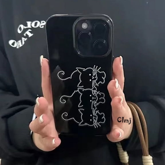 Clmj cute cat kitten phone case for iPhone 13 mini 12 11 14 Pro Max 15 se 2020 XR x xs 7 8 plus silicone phone cover iPhone case