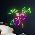 thumbnail image 2 of Handmadetneonsign Peach Tree Neon Sign, Peach Tree LED Light, Fruit Neon Light, Peach Tree LED Sign, 2 of 5