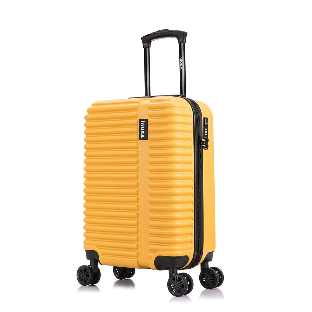 InUSA InUSA Hardside 20 Inch Carry On Spinner Luggage with Ergonomic
