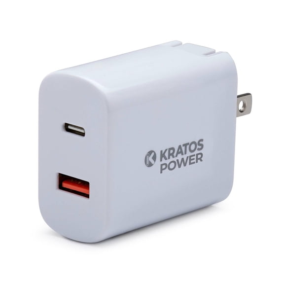 Kratos Power 18W PD Two-Port Power Adapter