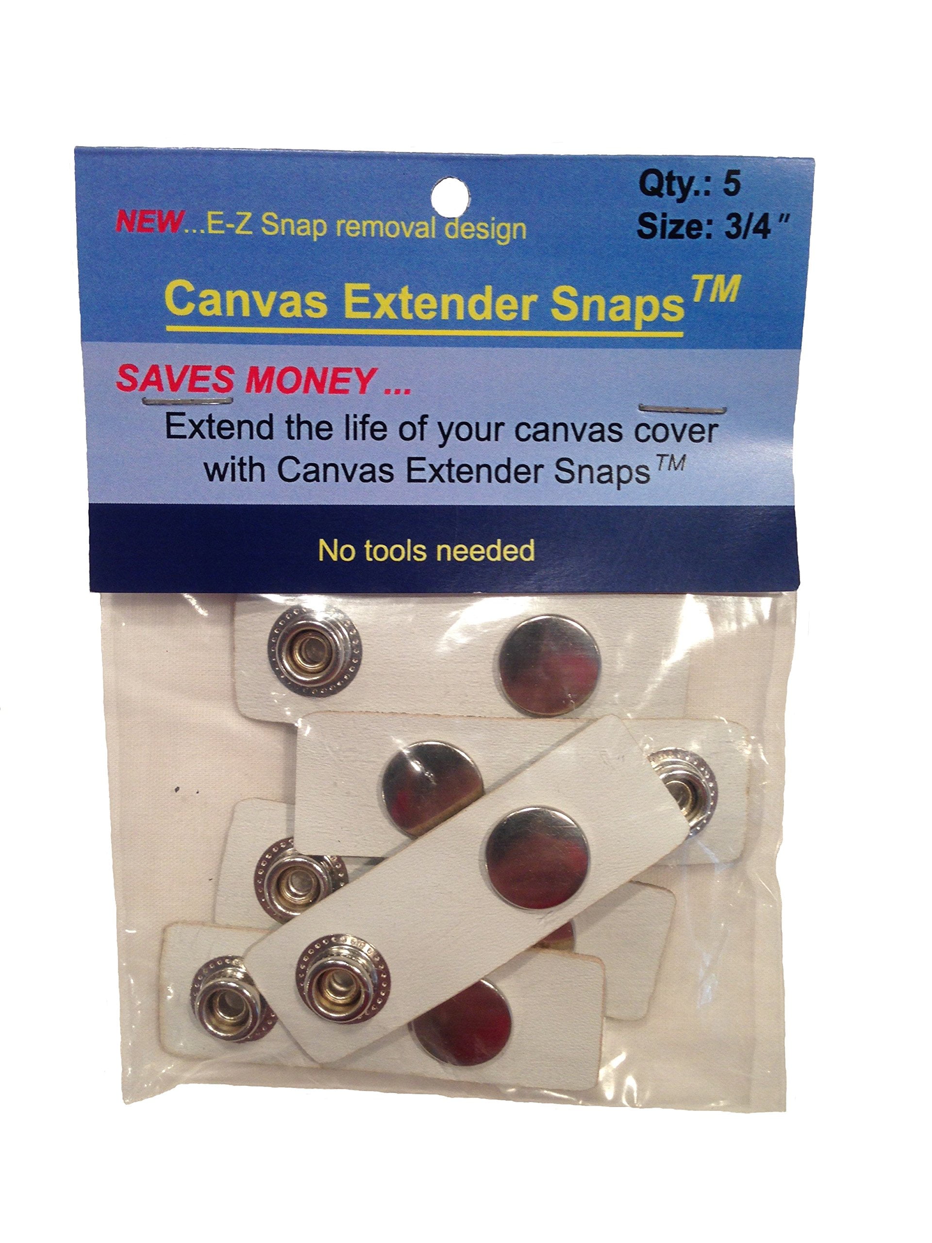 Adds 3.5 inch Extender Snaps for Your Boat Cover//Other 10 piece