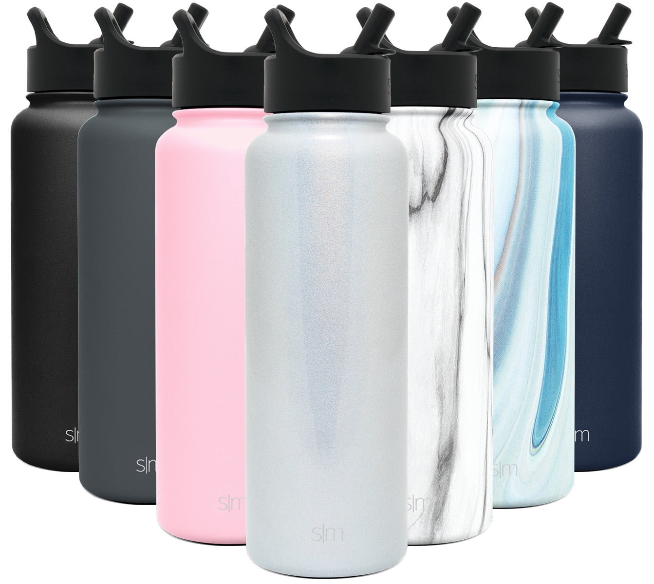 Simple Modern 40 oz Summit Water Bottle with Straw Lid Gifts for Men