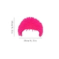 thumbnail image 2 of Funny Fuzzy Mascot Head, Silicone, 0.46 Lbs Neon Yellow Lime, 10 In, 1 Pc, Silly Hat, Dress Up, Photo, Props, Fun Family Party Games, Party Favor, Christmas Photo Booth Props,, 2 of 4