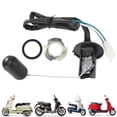 thumbnail image 4 of Float Level Gauge, Stable Characteristics Impact Resistance ABS PVC Plastic Repairable Fuel Reading Errors Fuel Tank Float 3 Pin Plug  for Mopeds for Scooters, 4 of 7