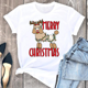 thumbnail image 3 of Bonita camiseta con estampado de animales de caniche rosa para niños, camiseta blanca para amantes de los perros, camiseta de verano de algodón Y2k, ropa para niños, camisetas para bebés, niños y niña, 3 of 5