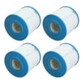 thumbnail image 1 of Pool Filter, 4Pcs PP Polyester Fiber Cloth Folded Design Thickened Filter Membrane Strong Suction Filter  Sun   Mechanical Properties  End  Sealing Hot Tub Filters, 1 of 8