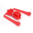 thumbnail image 2 of Equipo de ejercicio de entrenamiento de cuerda de saltar ajustable de PVC (rojo) Likrtyny Para estrenar, 2 of 7