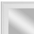 thumbnail image 3 of Frame My Mirror Framed Wall Mirror - White 20" x 60" Mirror - Ideal for Bathroom, Wall Decor, Bedroom and Livingroom - Moisture Resistant with Safety Backing - Morgan Design, 3 of 13