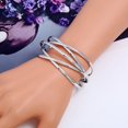 thumbnail image 3 of MesaSe PENGXAING Wholesale Vintage Punk Bracelets Multilayer Geometry Hollow Open Cuff Bangle, 3 of 6