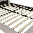 thumbnail image 2 of Mr. Kate Daphne Upholstered Bed, Full, Light Gray Velvet, 2 of 9