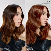 LOreal Paris Feria Multi-Faceted Shimmering Permanent Hair Color, 54 Spiced Copper, 1 kit