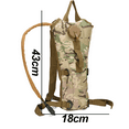 thumbnail image 2 of Travel Backpack, Lightweight Airmesh Backpanel Bike Hydration Backpack，Mountaineering Trips, Travel and Journey, 2 of 5