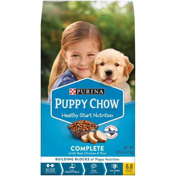 Purina Puppy Chow High Protein Dry Puppy Food, Complete With Real Chicken, 8.8 lb. Bag Walmart