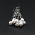 thumbnail image 1 of Horquilla de pelo con perlas de imitación de tamaño europeo y americano, pinza en forma de U para recogido, tocado de novia, horquilla para peinar el cabello, 1 of 6