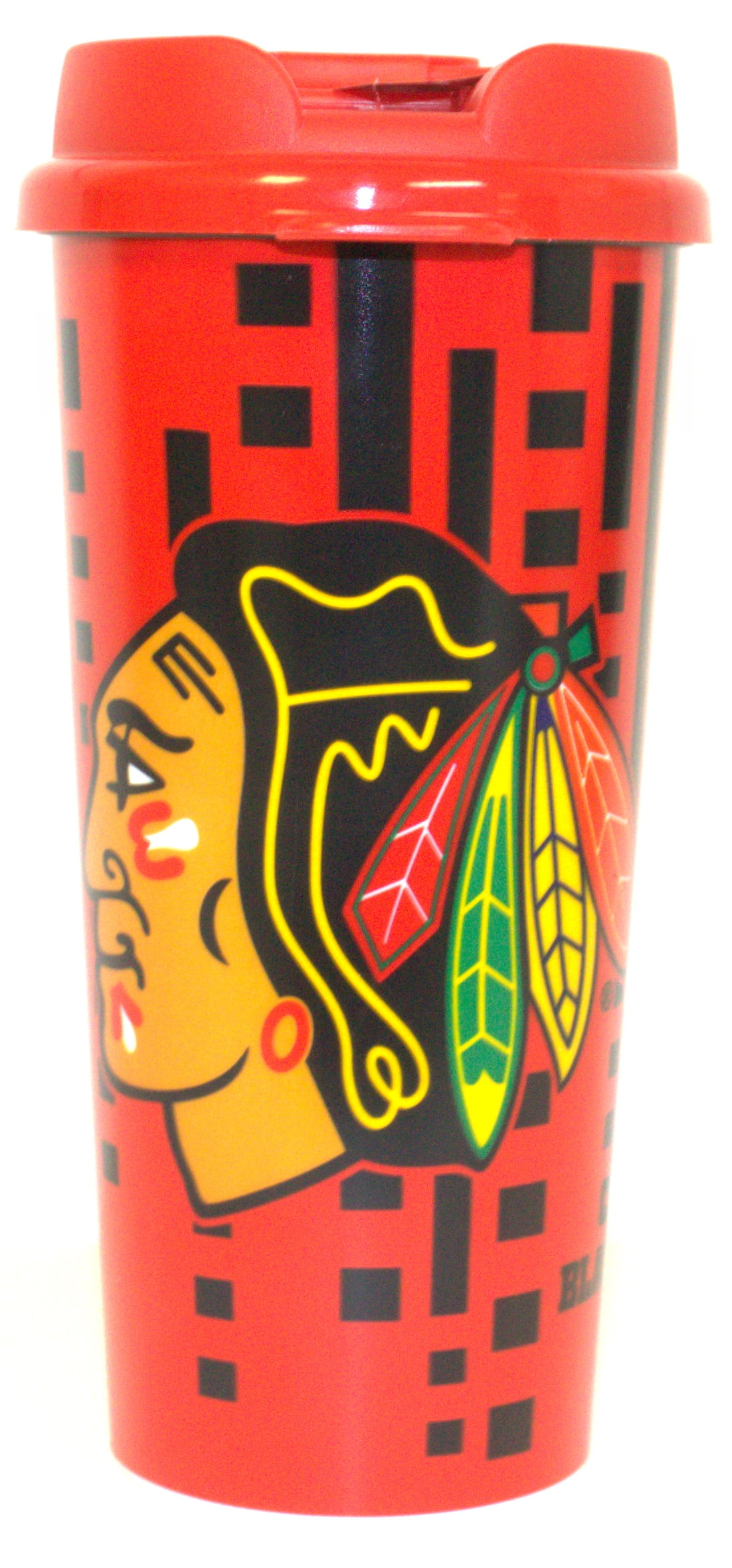 Chicago Blackhawks 16-Ounce Travel Mug Can Style 
