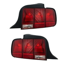 New Pair Of Tail Lights Compatible With Ford Mustang Base Bullitt Convertible Coupe 2005 2006 2007 2008 2009 Fo2801191 6R3Z 13404 Ab 762405-62343-6 Fo2800191 6R3Z 13405 A 762405-62344-3