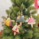 thumbnail image 4 of Wosthever Colgante de Navidad Metal de hierro decorativo DIY escaparate de ventana decoración colgante de Navidad ambientes festivos decoración de Año Kits de decoración para fiestas Blanco Wosthever HA067629-02, 4 of 6