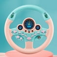 thumbnail image 7 of KUFptva Cartoon Steering Wheel Driving Car Toy Musical Educational Toy Simulation Sounding Steering Wheel Driver Toy for, 7 of 7