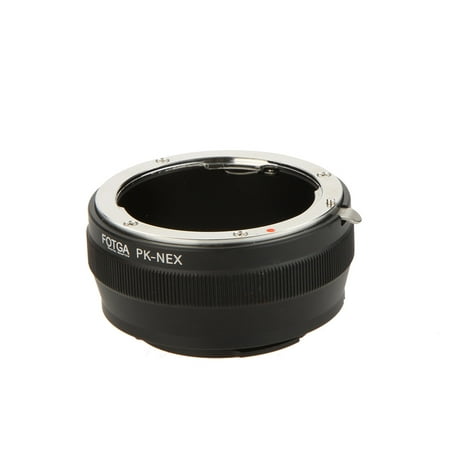 Image of Fotga PK-NEX Adapter Digital Ring for Pentax PK K Mount Lens to Sony NEX E-Mount (for Sony NEX-3 NEX-3C NEX-3N NEX-5 NEX-5C NEX-5N NEX-5R NEX-5T NEX-6 NEX-7)