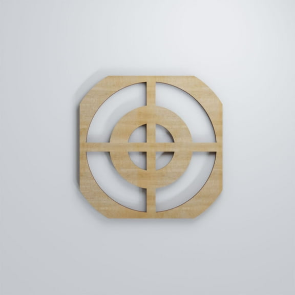 Ekena Millwork 7 3/8"W x 7 3/8"H x 3/8"T Extra Small Sullivan Decorative Fretwork Wood Wall Panels, Hickory