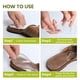 thumbnail image 5 of Plantillas para zapatos Bukihome Arch Support Gel, 3 pares de adhesivos, 5 of 7