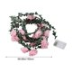 thumbnail image 3 of Luces decorativas LED de caña de ratán con forma de rosa para San Valentín, luces nocturnas decorativas, luces ambientales para fiestas en el dormitorio, luces de plástico para fiestas., 3 of 8