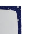 thumbnail image 3 of Ambesonne Country Fitted Sheet, Floral Pattern and Dot, Queen Size, Navy and White, 3 of 3
