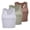 Khaki, variant on 3Pack Women's Ribbed Seamless Yoga Tops 3 Pack Crop Tank Set for Workout and Exercise