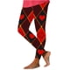thumbnail image 4 of TaTaai Women's Valentine Print Casual Yoga Leggings, Valentine's Day Gift, Daily Home Activewear Leggings Gift, 4 of 6