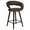 Brown, variant on Flash Furniture Brynn Series 23.75'' High Contemporary Cappuccino Wood Counter Height Stool in Black Vinyl